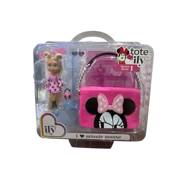 Disney Other - Disney Ily Tote-ILY-Teenies 2.25 inch Tall Minnie Inspired Doll with Matching Pu